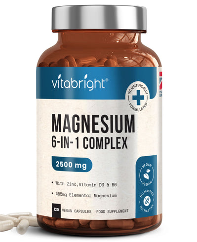 Magnesium Complex 6-in-1 Supplement with Zinc