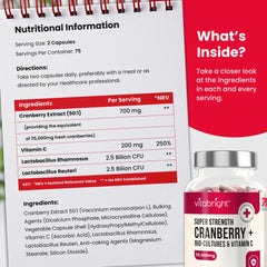 Super Strength Cranberry Probiotic Complex