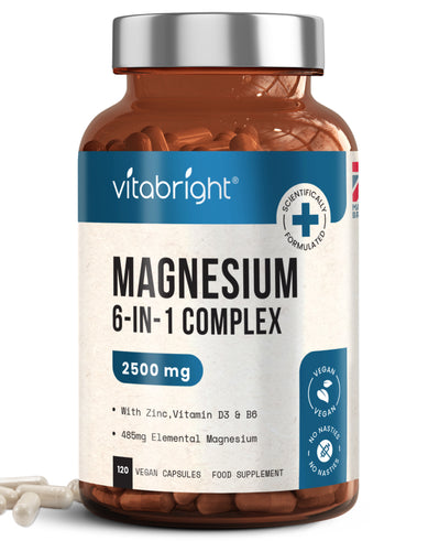 Magnesium Complex 6-in-1 Supplement with Zinc
