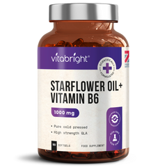 1000mg Starflower Oil Plus Vitamin B6 90 Capsules