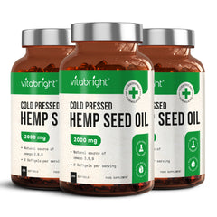 Hemp Seed Oil - 2000mg - 210 Softgels