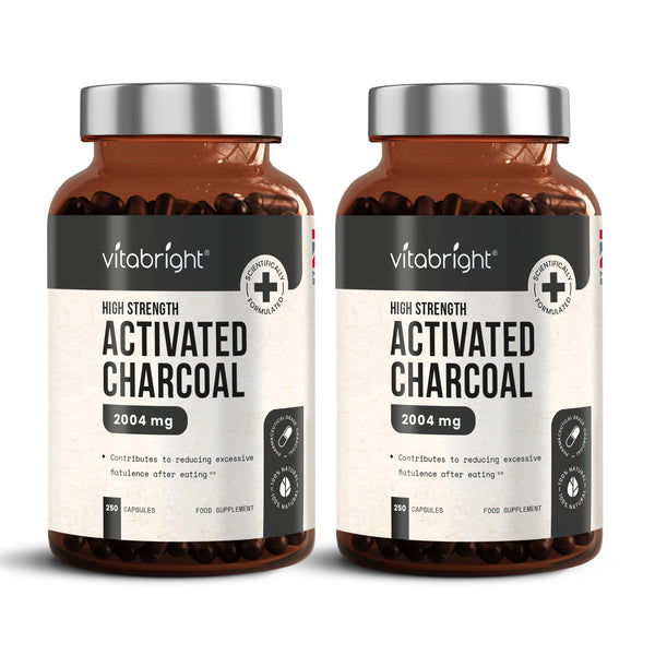 Activated Charcoal Capsules VitaBright