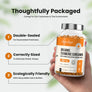 Organic Turmeric Curcumin Ginger + Black Pepper - 2160mg - 365 Capsules