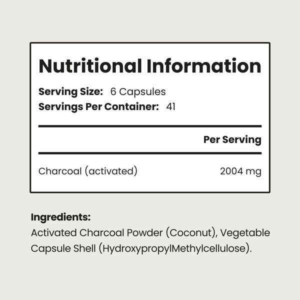 Activated Charcoal Capsules