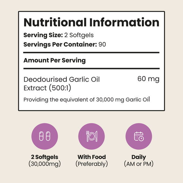 Odourless Garlic Tablets
