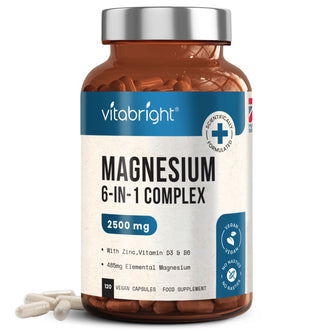 Magnesium Complex 6-in-1 Supplement with Zinc
