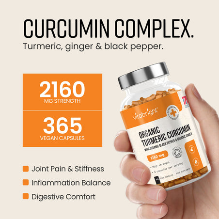 Turmeric Capsules with Black Pepper & Ginger