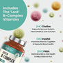 Vitamin B Complex - B1 B2 B3 B5 B6 B7 B9 B12 + Vit C - 120 Tablets
