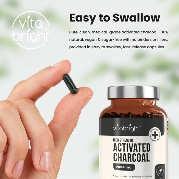 Activated Charcoal Capsules VitaBright