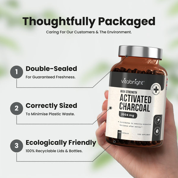 Activated Charcoal Capsules VitaBright