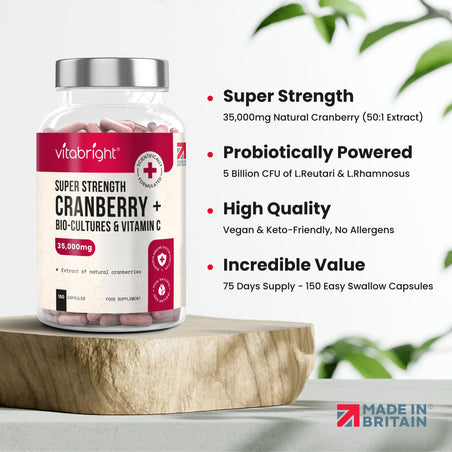 Super Strength Cranberry Probiotic Complex