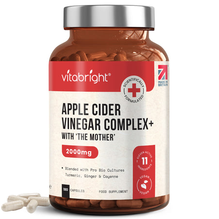 Apple Cider Vinegar Tablets with The Mother