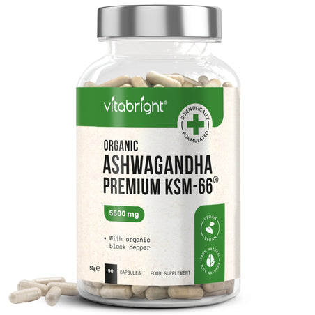 Ashwagandha Tablets Organic KSM-66