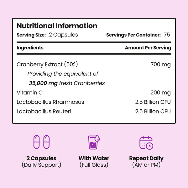 Cranberry Probiotic For Women