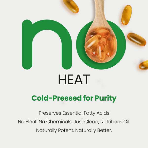 Vegan Omega 3 6 9 Capsules - Hemp Seed Oil