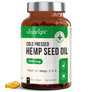 Vegan Omega 3 6 9 Capsules - Hemp Seed Oil