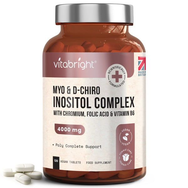 Myo Inositol and D-Chiro Inositol PCOS Supplement