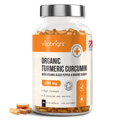 Turmeric Capsules with Black Pepper & Ginger