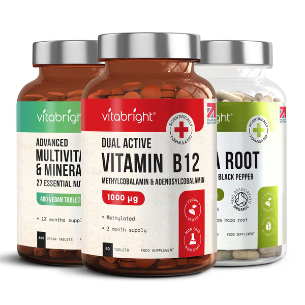 Vegan Energy Supplements - Bundle